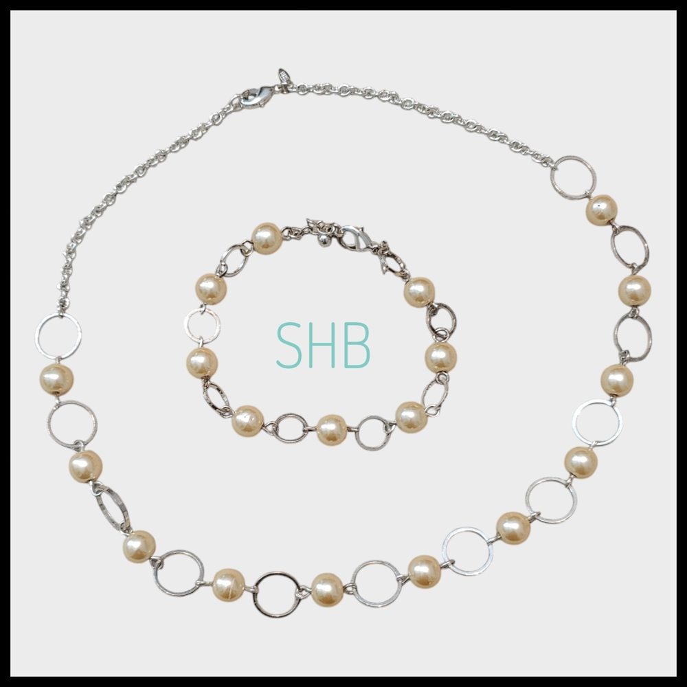 Vintage Shofel Bros Necklace and Bracelet Set